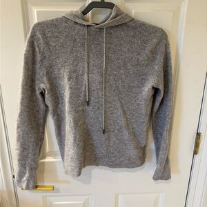 NAADAM Gray Women's Hooded Cashmere Sweater